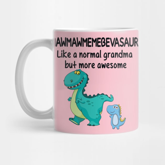 Mawmawsaurus like a normal grandma but more awesome Dinosaur by peskybeater